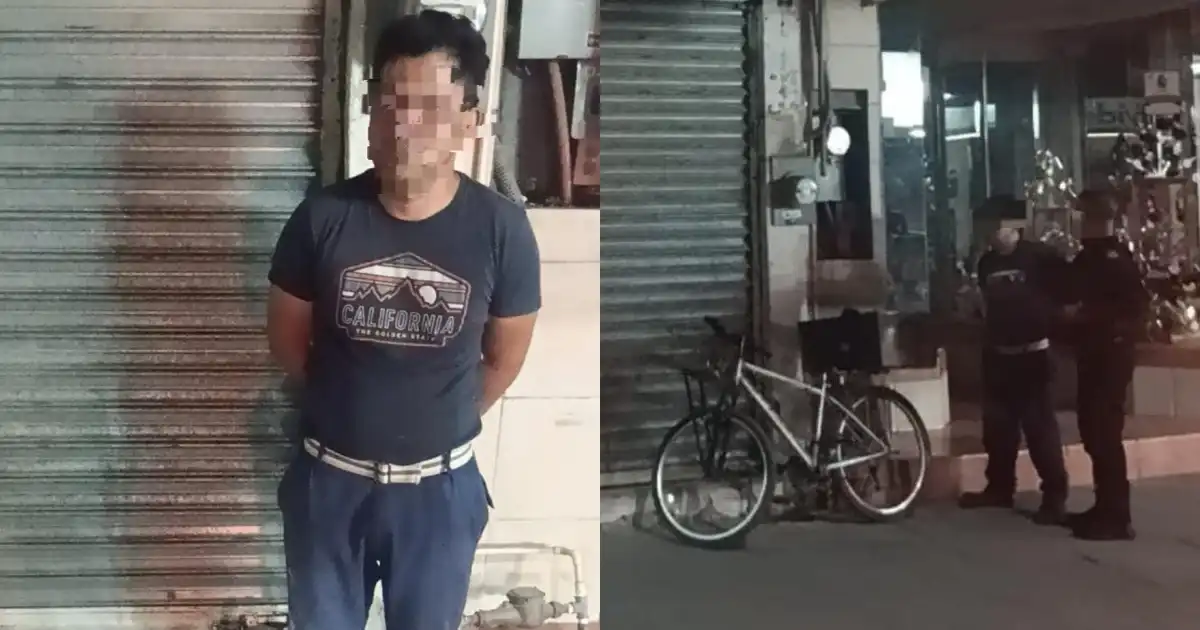 Detienen a hombre por intentar forzar negocio de telefonía en Ciudad Victoria